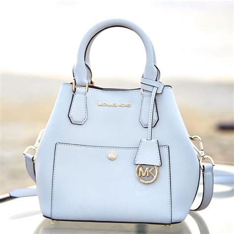 multi color michael kors purse|michael kors baby blue purse.